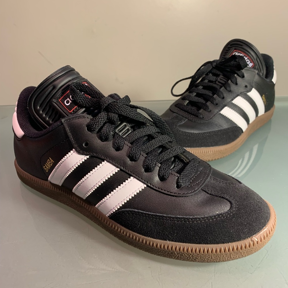 Adidas Samba Classic OG Black Sneakers Worn Once Mens Size 7.5/ Womens 9 EU 40.5